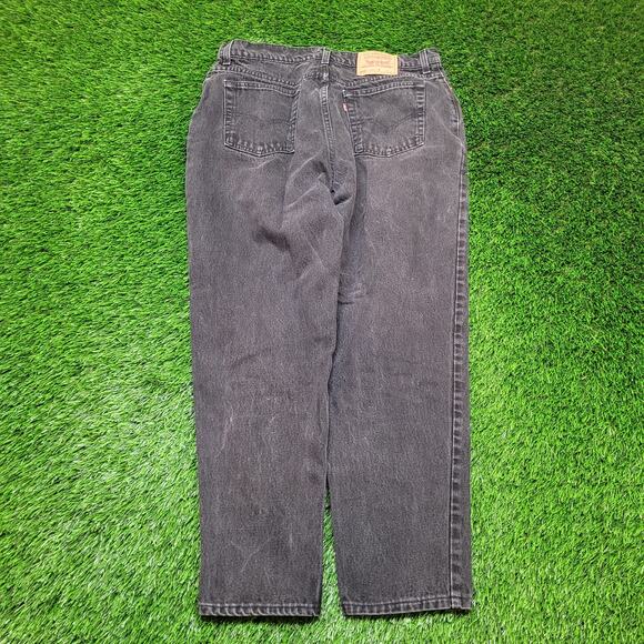 VTG 90s Levis 522 Jeans Womens 18 USA Made High Waisted Tapered - Picture 5 of 9